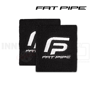 Fat Pipe Wristband Lay 2-pack black
