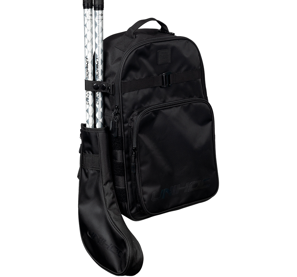 Eslövs IBF - UNIHOC Stick Backpack Dark Line (25L) black - 2