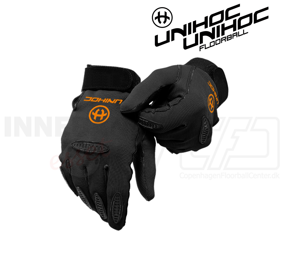 Unihoc Goalie Gloves Packer black