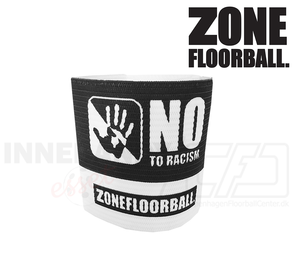 Zone Captain's band NO TO RACISM black/white
