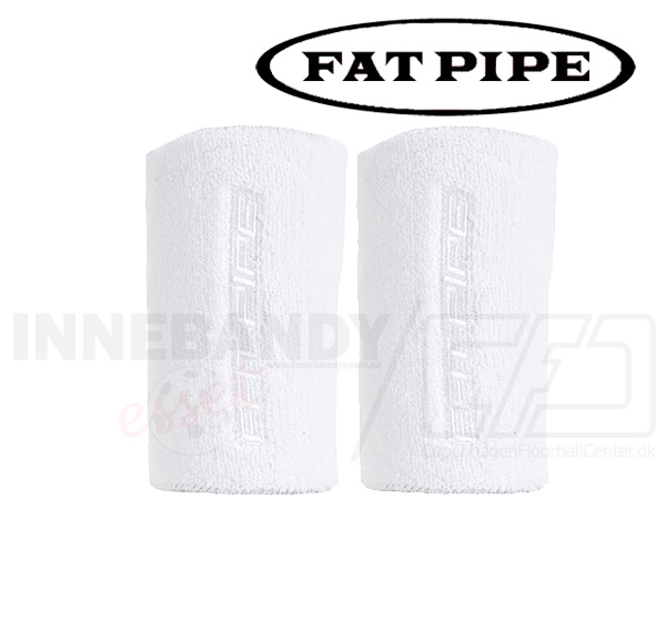 Fat Pipe Wristband Code 2-pack white