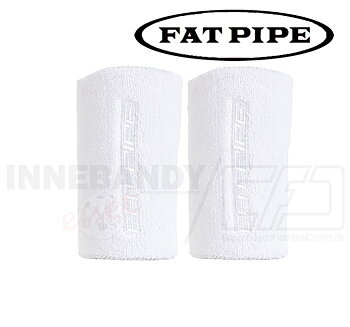 Fat Pipe Wristband Code 2-pack white
