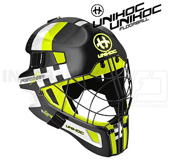 Unihoc Mask Summit 66 Feather black/yellow