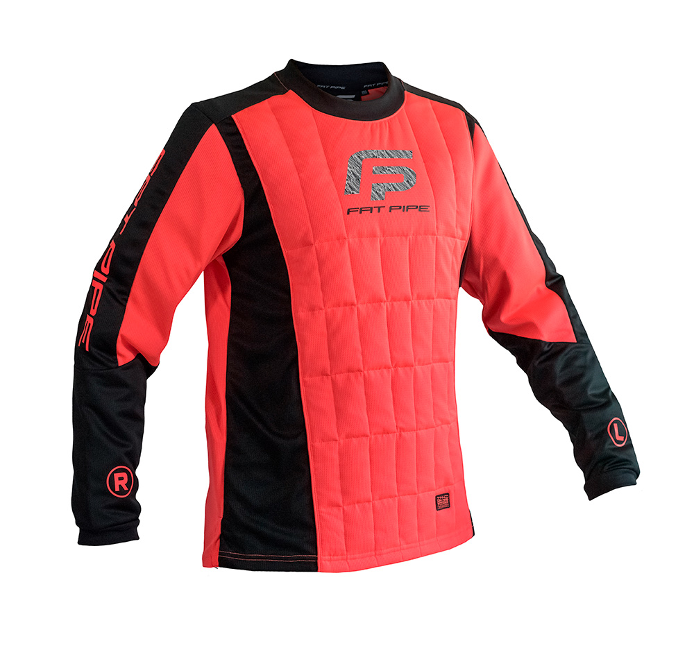 Fat Pipe GK Jersey Junior Coral Orange - 2