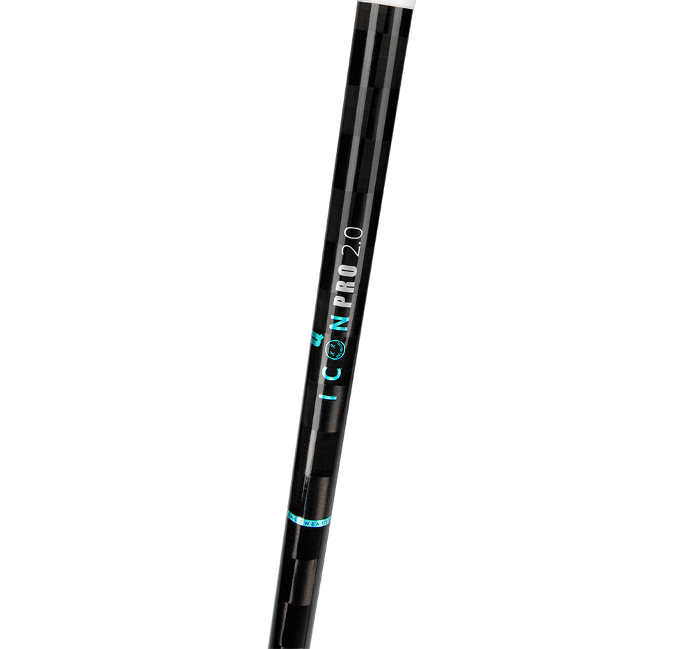 SALMING Q-Series Carbon Pro 2.0 Trident 27 Icon black/laguna blue - 2