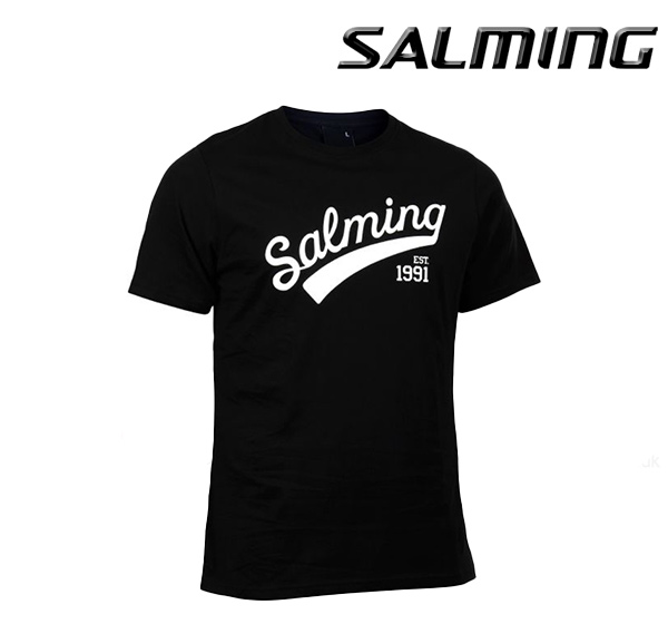 Salming Logo Tee Black