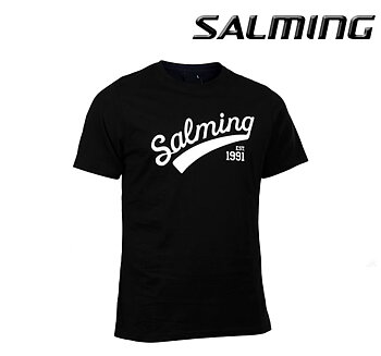 Salming Logo Tee Black