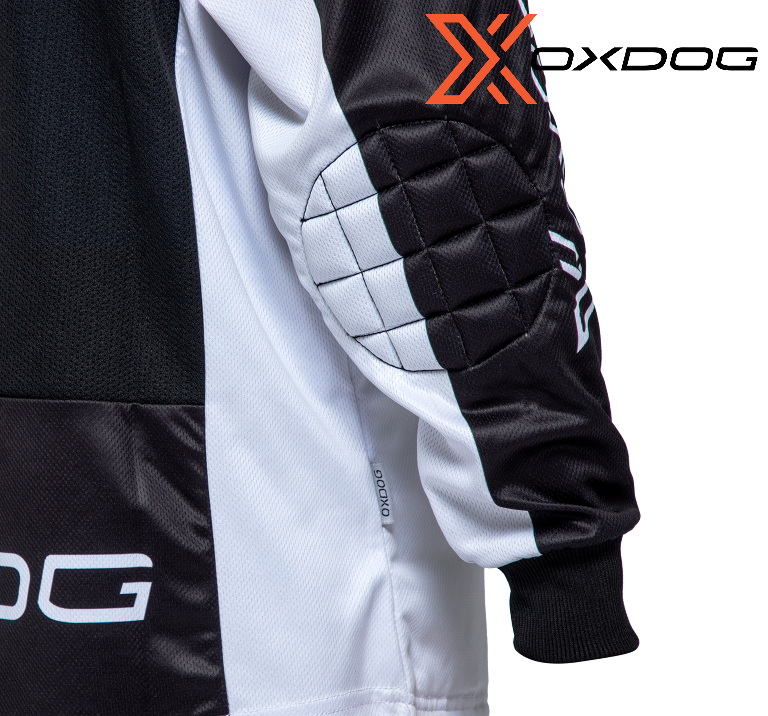 Oxdog X-Guard Goalie Shirt JR - white/black PADDED - 3