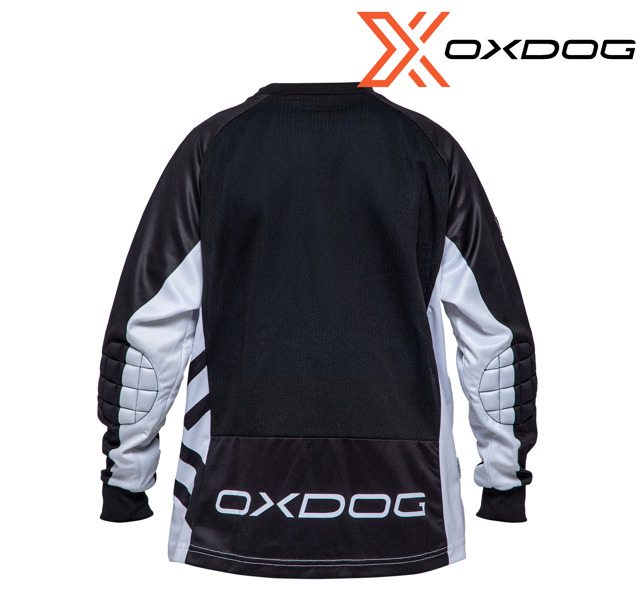 Oxdog X-Guard Goalie Shirt JR - white/black PADDED - 2