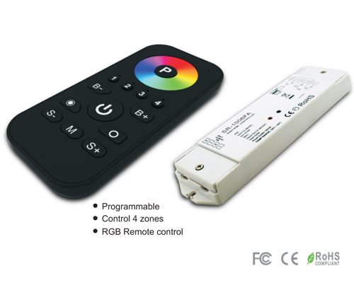 SR-1006EA RGB Mottagare 3x8A - 2