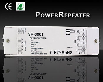 SR-3001 Power Repeater 4-kanaler