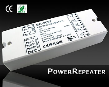 SR-3002 Power Repeater 4-kanaler