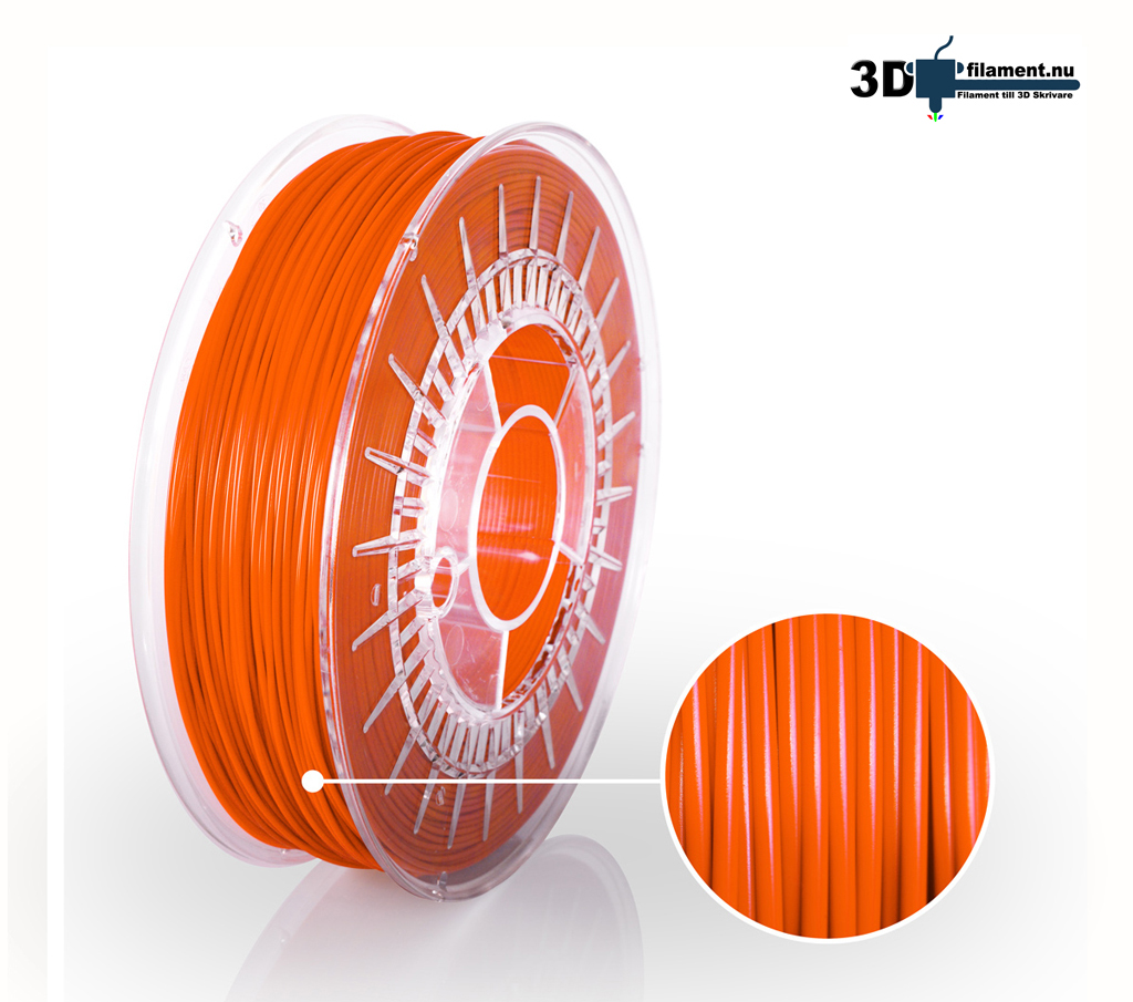 3D Filament PETG Standard  Orange