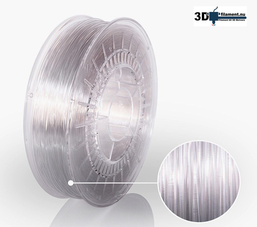 3D Filament PETG Standard Transparent