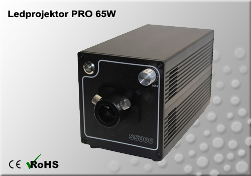 Professionell Fiberoptisk Ledprojektor 65W