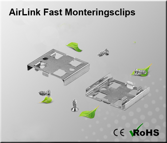 AirLink Fast Monteringsclips