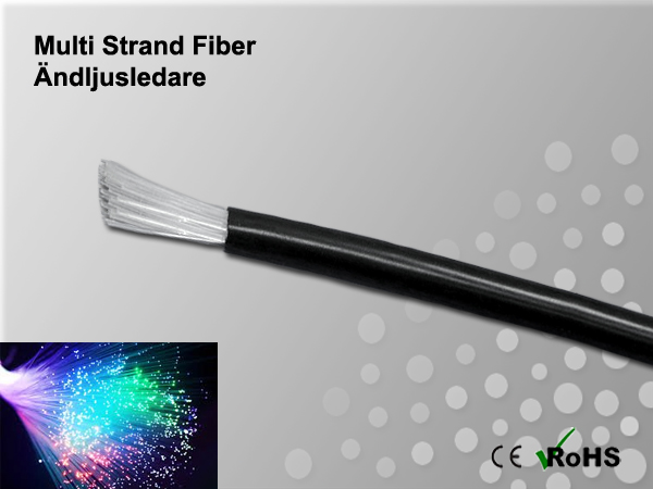 Fibertråd Ändljus Multistrand 50x0,75
