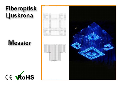 Fiberoptisk Ljuskrona Messier