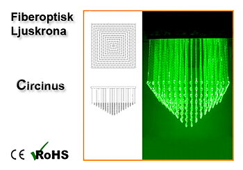 Fiberoptisk Ljuskrona Circinus