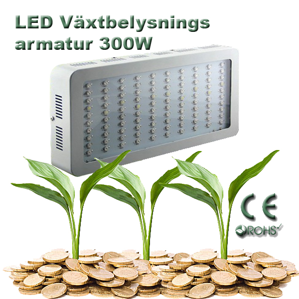 Led Växtbelysningsarmatur 300W