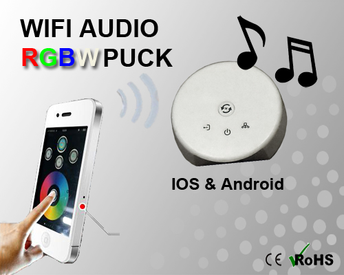 Wifi RGB/RGBW Puck/Kontroller IOS & Android