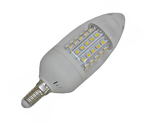 Ledlampa E14 4W Klar Varmvit