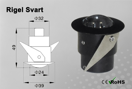 Fiberoptisk Downlight Armatur Rigel Wide - 3