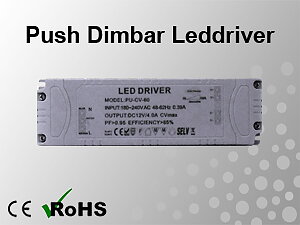 Push Dimbar Leddriver/Nätdel 230VAC/12VDC 60W