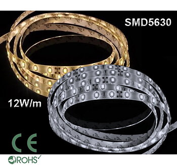 Ledtejp SMD5630 12W/m Varmvit