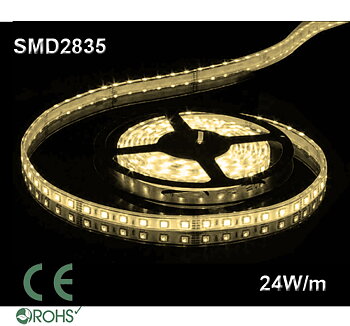 Ledtejp SMD2835 24W/m Varmvit