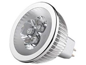 LED Spotlight 3x1W MR16 Varmvit
