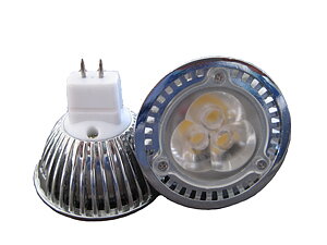 LED Spotlight 3x1W MR16 Varmvit