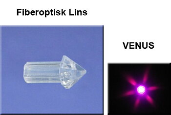 Fiberoptisk Lins Venus 10st