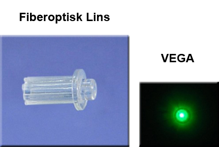 Fiberoptisk Lins Vega 10st