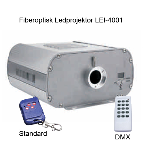 Fiberoptisk Ledprojektor LEI-4001 230VAC 40W