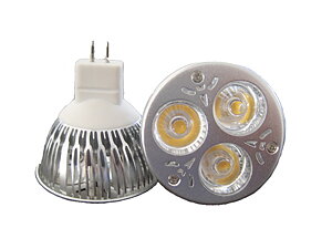LED Spotlight 3x1W MR16 Varmvit