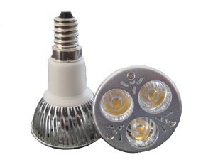 LED Spotlight 3x2W E14 JDR Varmvit