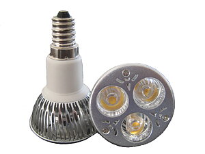 LED Spotlight 3x2W E14 JDR Varmvit