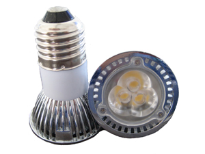 LED Spotlight 3x1W E27 JDR Varmvit
