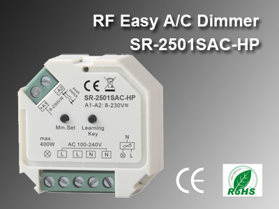 RF Easy A/C Dosdimmer Push