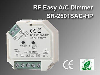 RF Easy A/C Dosdimmer Push