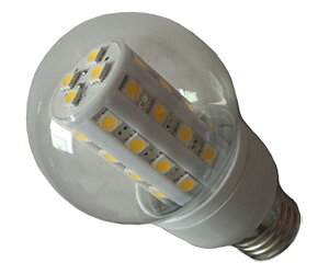 Ledlampa E27 6W Klar Varmvit