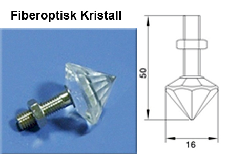 Fiberoptisk Kristall Pollux - 2