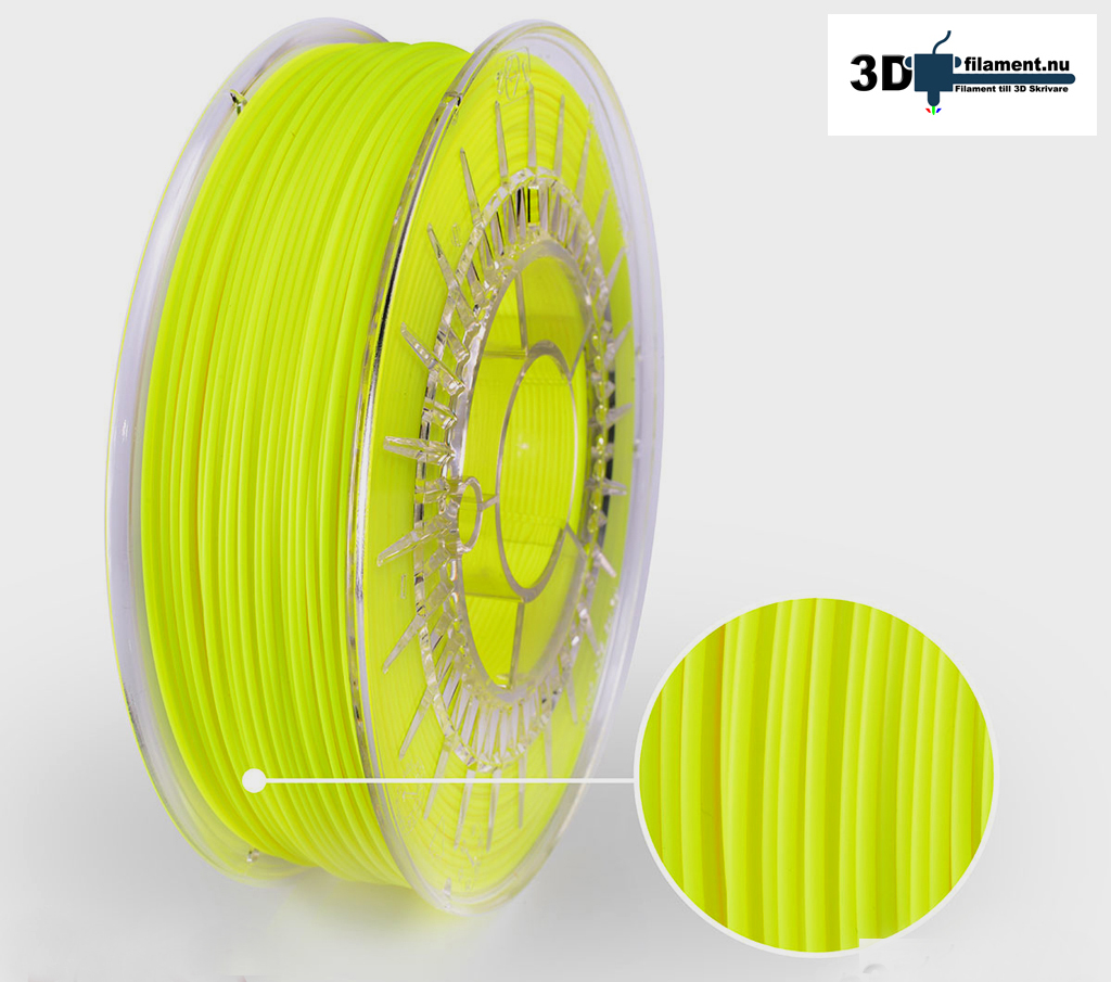 3D Filament PLA Special Colors Neon Yellow