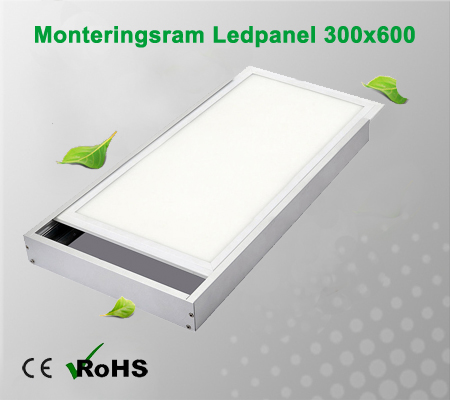 Monteringsram Ledpanel 300x600