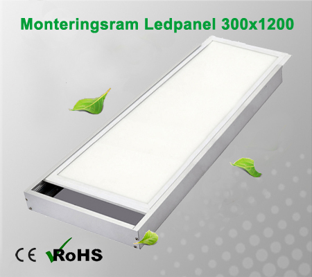 Monteringsram Ledpanel 300x1200