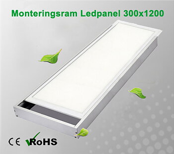 Monteringsram Ledpanel 300x1200