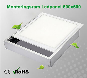 Monteringsram Ledpanel 600x600