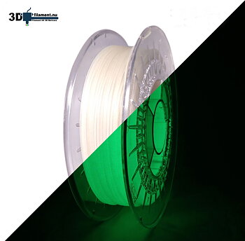 3D Filament PLA Glow in the Dark Green
