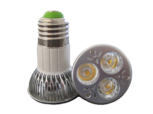 LED Spotlight 3x2W E27 JDR Varmvit